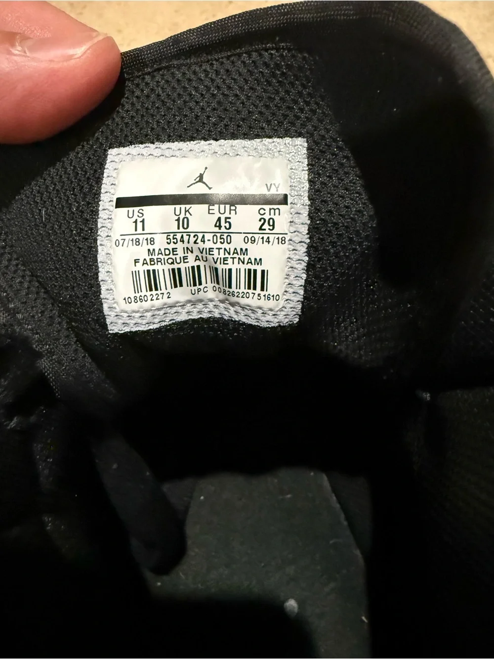 Jordan 1s. High top. Excellent condition.